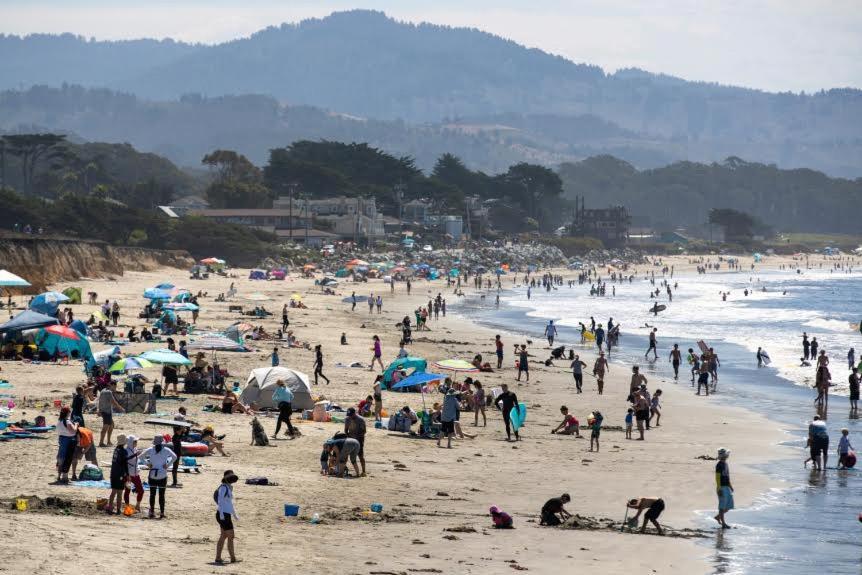 The Oceanfront Stay On Miramarbeach Hmb El Granada Экстерьер фото